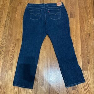 Levi's Dark Blue Straight Leg